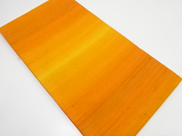 JAPANESE FUKURO OBI / UNUSED / FUSHI TSUMUGI / BOKASHI PATTERN